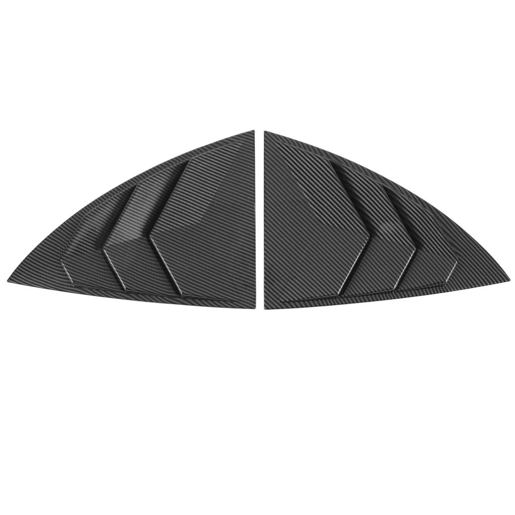 2PCS Side Window Spoiler       Splitter Shade Cover Replacement For     2021 to 2023