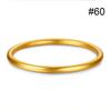 Fashionable Bracelet For Women Round Minimalist Elegant Gold Color Bangle Luxury Accessories Popular Jewelry