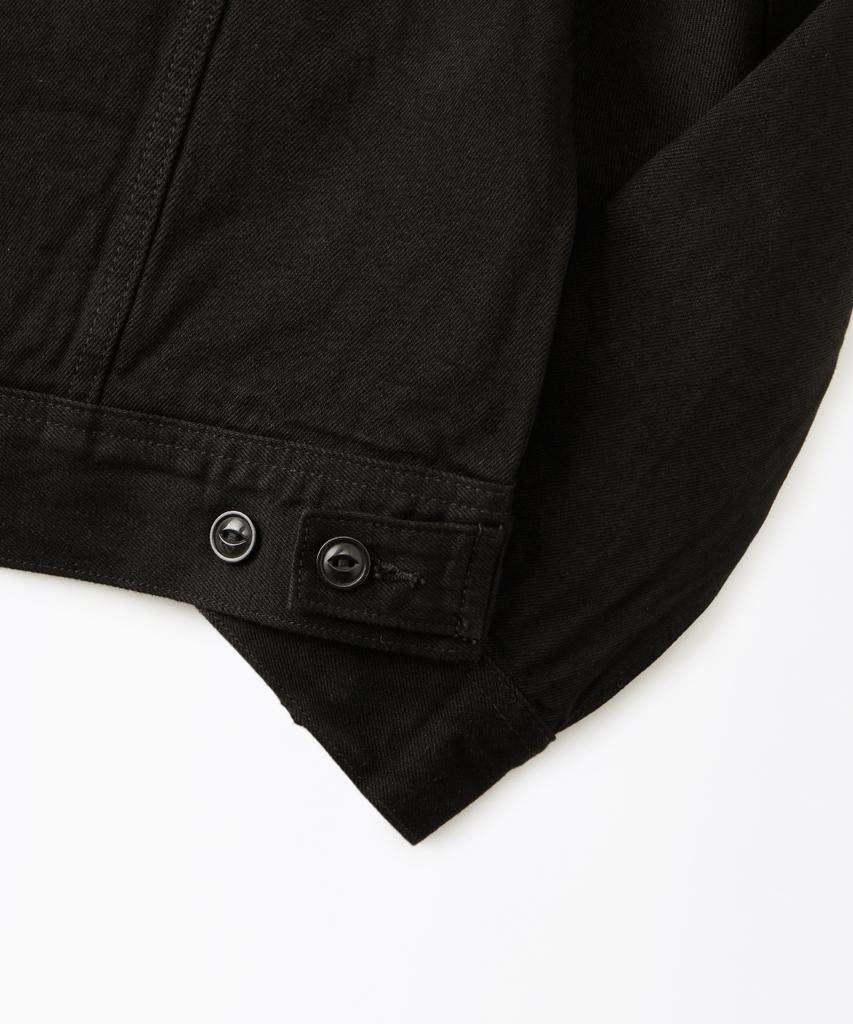 Outstanding 50S Western Rider Selvedge Jacket_Black