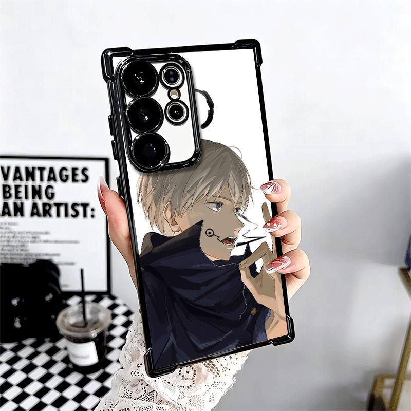 Anime Inumaki Toge JUJUSU Beschichtetes Handyhülle Für Samsung Galaxy S24 S25 FE S26 Edge S23 Ultra S22 S21 Plus S20 Sturzfest Airbag