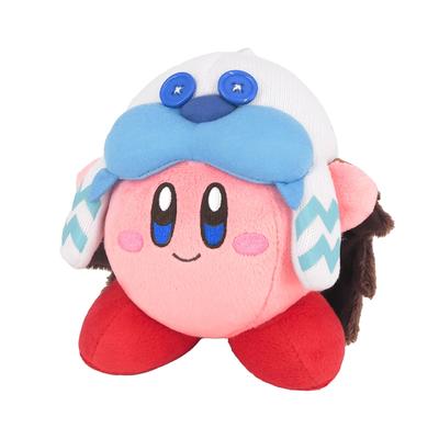 Sanei Boeki Kirby of the Stars Discovery Frost Ice Kirby Stuffed Toy (S) W14×D12×H15cm