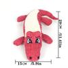 Pet Chew Toys Interactive Cartoon Animal Plush Alligator Shape Dog Sound Toy Gnawing Grinding Teeth Training Supplies