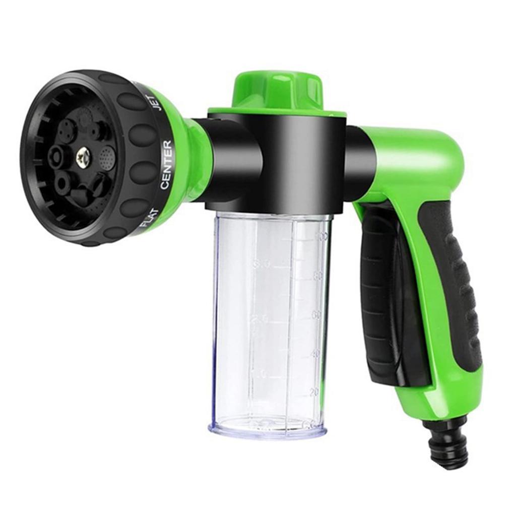 Set di Strumenti per il Bagno degli Animali 8 in 1 Modalità Spruzzatore con 4 Ugelli Multiuso Acqua per Pulizia ad Alta Pressione