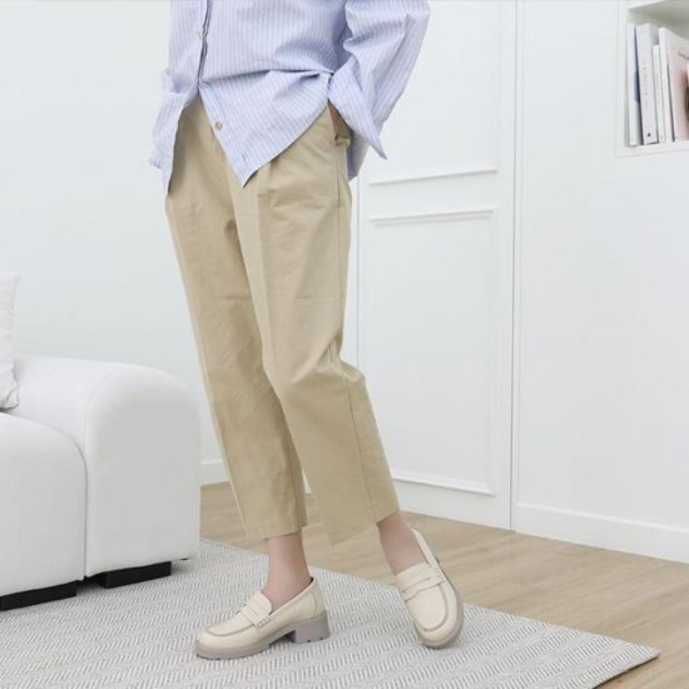 Jisyu Men Deidio Penny Loafer Natural Cowhide