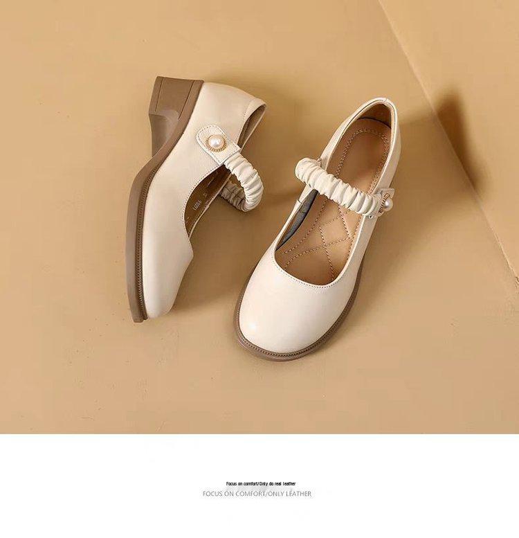 Mary Jane Women's Flat Round Toe Shoes 2025 – New Style, Low-Cut, Sleek Look