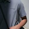 Saucony Solid Color Pullover Polo Shirt Men tops Milk-Gray SC2230017C-MG19