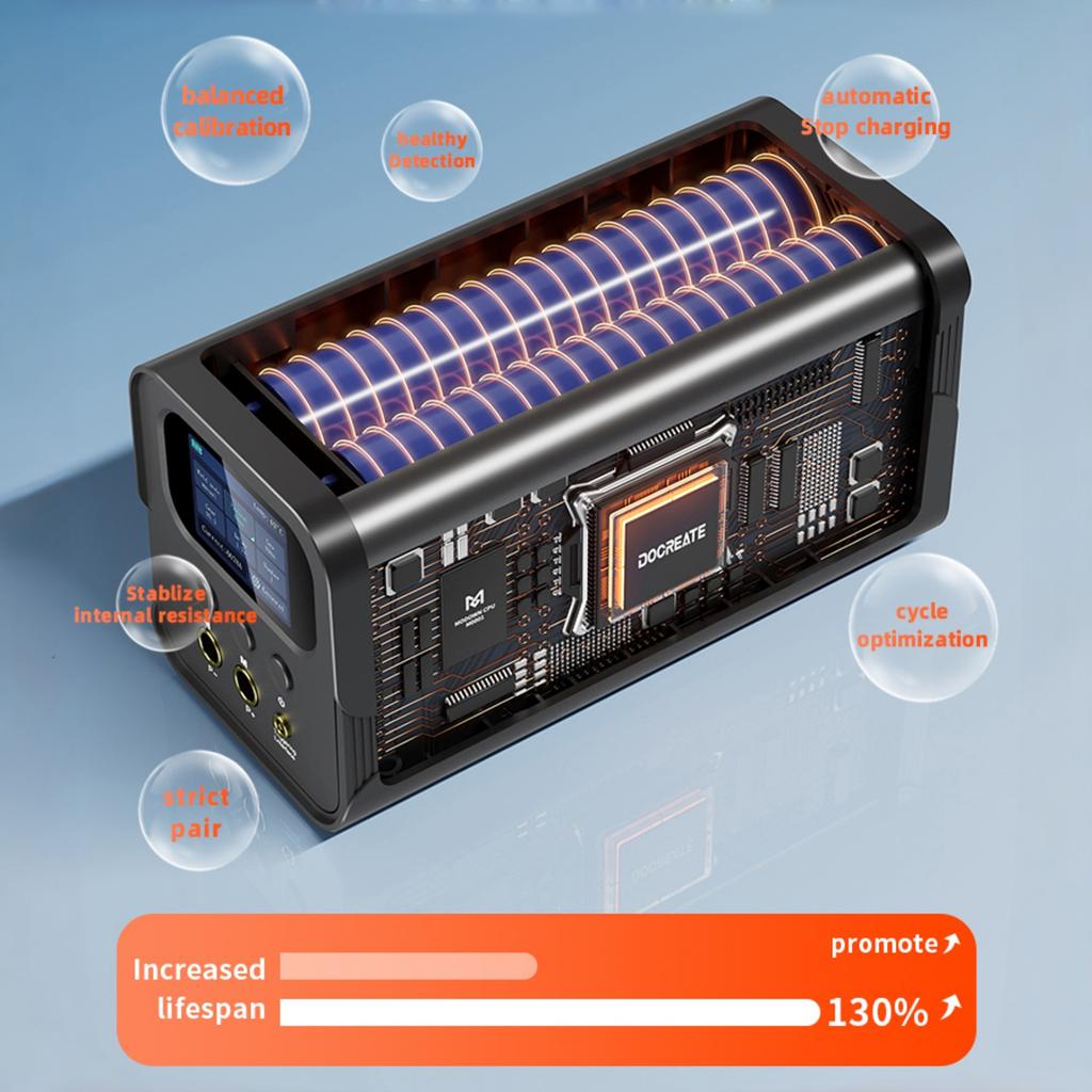 Portable Spot Welder 99 Gears Adjustable Spot Welding Equipment 2 Inch LCD Screen for Making DIY Battery Packs