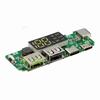 18650 Lithium Battery Digital Display Charging Module 5v2.4a 2A Dual USB Output Band Display Booster Module