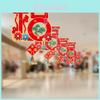 Festive Chinese Spring Festival Fulu Decorative Paper Hangings For New Year Celebration