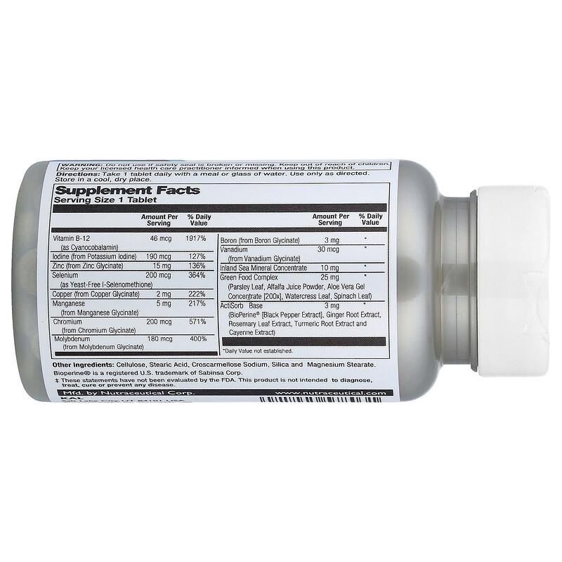 Trace Minerals, 30 Tablets