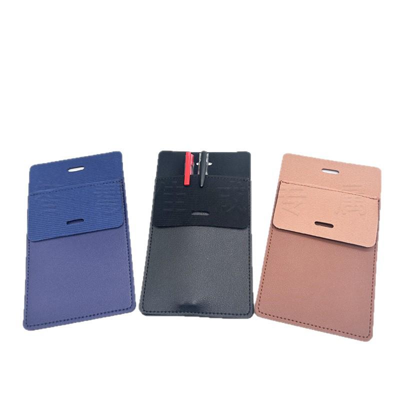 Leak-Proof Doctor & Nurse Pen Holder: Portable Leather Pocket Clip for White Coat, Large Capacity
