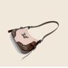 Retro Umhängetasche für Damen Schultertasche Schmetterling Kontrastniete Motorrad Achseltasche Geldbörse und Handtaschen Designer-Taschen