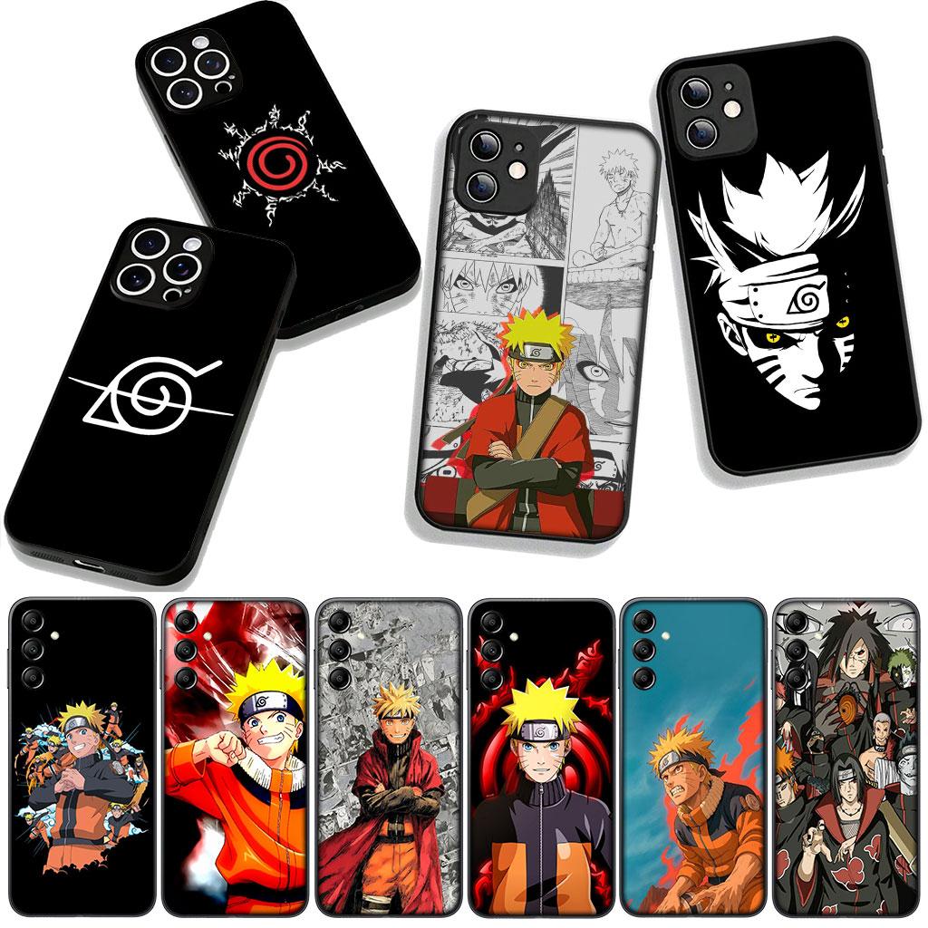 for Samsung Galaxy A25 A37 A57 A12 A14 A50 A51 A70 A71 A72 A21S A04 M15 Note 20 9 8 10 Case Akatsuki Narutos Sasuke Uchiha