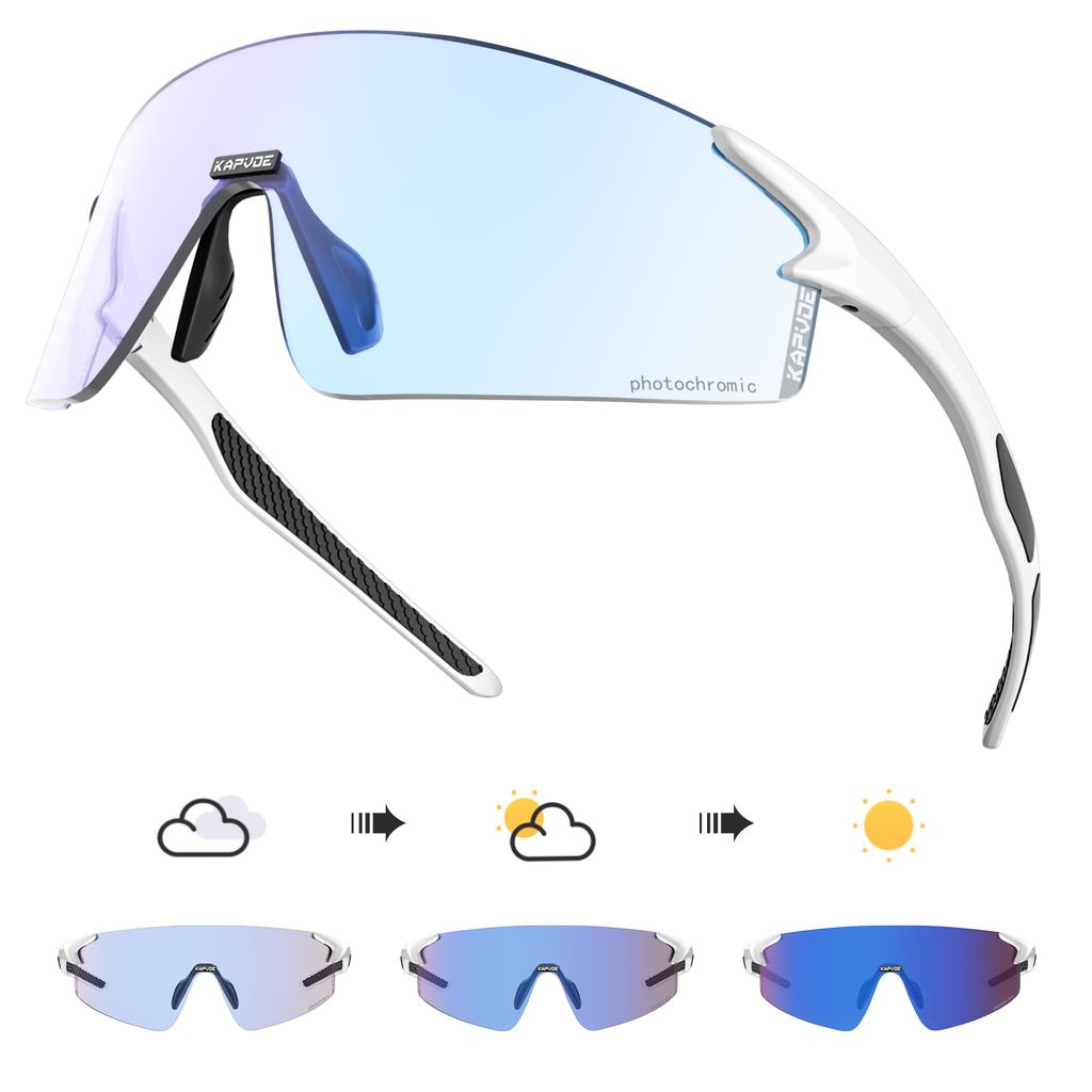 Kapvoe Cycling Sunglasses Fashion for Men Bike Glasses Cycle Women Sports Bicycle MTB Fishing Hiking Riding Eyewear UV400