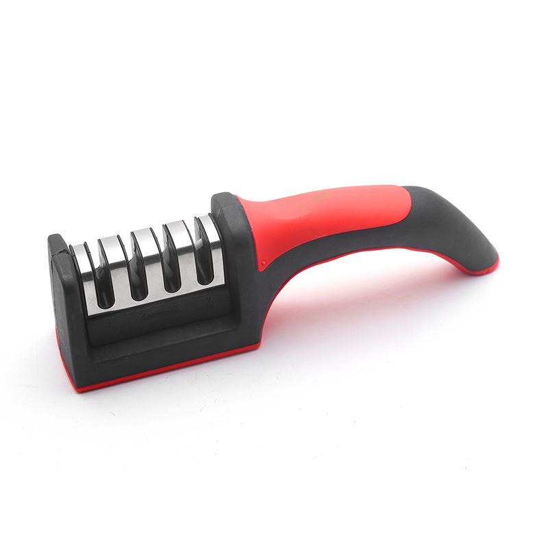Multi-Function Kitchen Knife Sharpener: Three-Stage Handheld Whetstone
