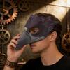 Avec Ceinture Élastique Masque Cosplay Animal Masque d'Oiseau Aigle en Cuir Accessoires de Costume Mascarade