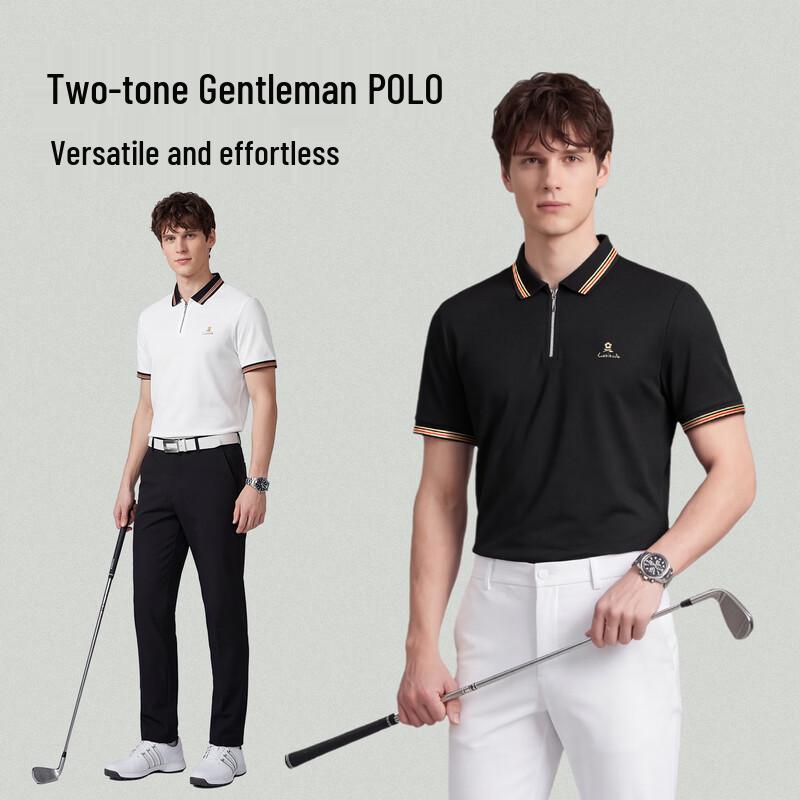 MONTAGUT Men's Summer Short-Sleeve Polo Shirt