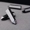 Elegant And Timeless 100% Natural Obsidian Black Quartz Crystal Stone Point Healing Hexagonal Wand
