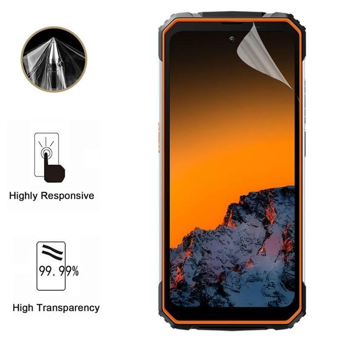 Displayschutzfolie für Blackview BV8100 [2er-Pack] Schutzfolie aus Kunststoff Widerstandsfähig Ultradünn Phonillico®