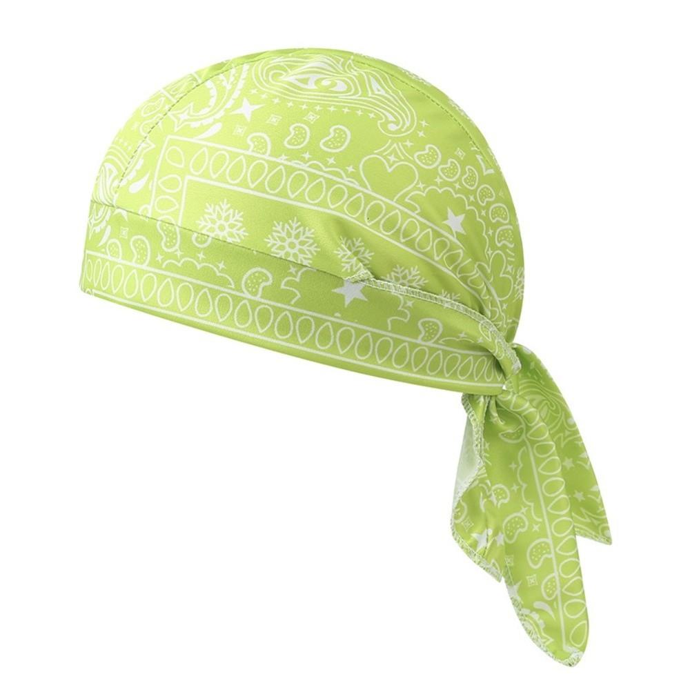 Quick Dry Bandana Headscarf Paisley Print Cycling Head Wrap Fashion Accessory Pirate Hat Unisex