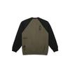 Vans American Vintage Color Block Loose Pullover Sweatshirt Unisex Sweatshirt Army-Green VN000FBPKCZ