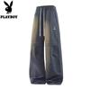 PLAYBOY Men's Loose Wide-Leg Cargo Pants