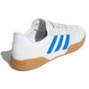 Adidas Originals City Cup Split Suede Casual Abrasion Resistant Low top Skateboard Shoes Men's White Blue EE6157