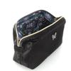 Pouch with Rose Pattern Embossed Anna Sui [Anna Sui] (Black) Sui/Anna Women's 001206-0001-02