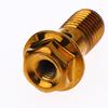 1 Conjunto de Acessórios para Motocicleta Parafuso de Sangria do Freio Parafuso Banjo M10*1.25Mm /1.0Mm Parafuso do Cilindro da Pinça de Freio para Liberação de Ar