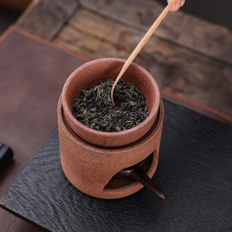 Ceramic Aromas Diffuser for Essential Oil and Wax Melts with Tealight Holder Spoon Home Office Decoration Tea Warmer