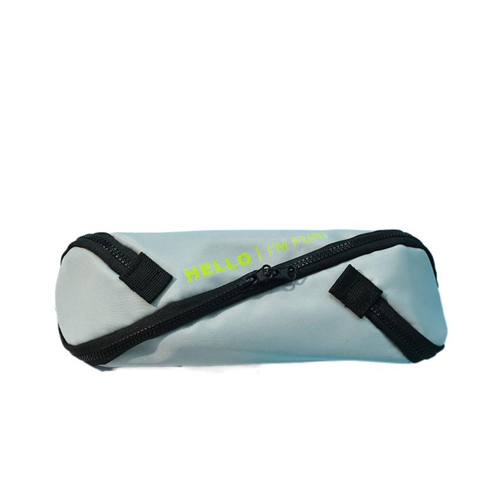S Design Zipper Stationery Bag Japanese Style Pen Bag Creative Pencil Case  Kids Gift