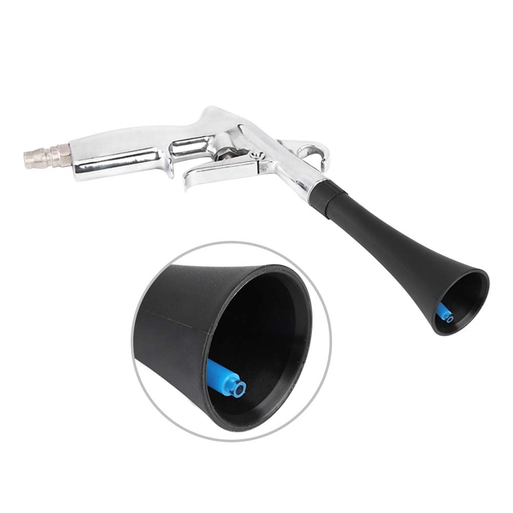 

Qiilu Air Tornado Gun, Air Pulse Gun, Car Cleaning Gun, Air Blow Gun, High-Pressure Cleaning Gun, Spiral Air Duster, Blows Away Water Droplets, Car In