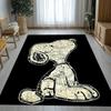 Tappeto Area Antiscivolo Cartoon Cane Snoopy Carino per Soggiorno, Morbido Tappeto per Camera da Letto, Stanza dei Giochi dei Bambini, Divano, Decorazione per la Casa, Zerbino, Regalo