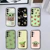 Cute Cartoon Baby Y-Yoda Phone Case For Samsung S25,S24,S21,S22,S23,S30,Ultra,S20,Plus,Fe,Lite,Note,10,9,5G Black Cover