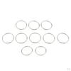 "10pcs Split Rings Key Ring Keychain Clip Holders Findings "