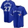 Toronto Blue Jays 27 Guerrero Jr. Baseball Jersey Embroidered Sports Shirt Men