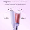 French Water Wave Deep V Curling Iron - 32mm Egg Roll Design, Long-Lasting Style, Hair-Safe