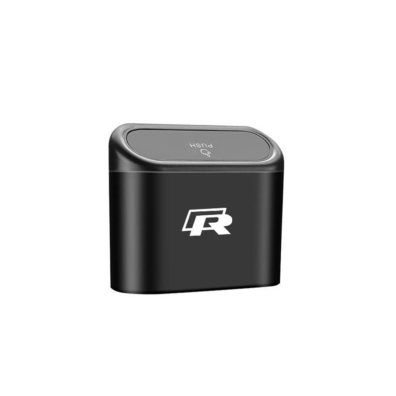 2026 Hot For Volkswagen VW Car Interior Storage Case Trash Bin Can Dustbin Garbage Box For VW GTI Atlas Jetta Touareg Variant Go