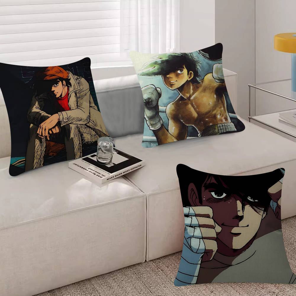 Anime Ashita No Joe Tomorrows Personalized Pillow Cover Kids Bedroom Wild Party Decor Pillowcase Kid Birthday Shower Gift