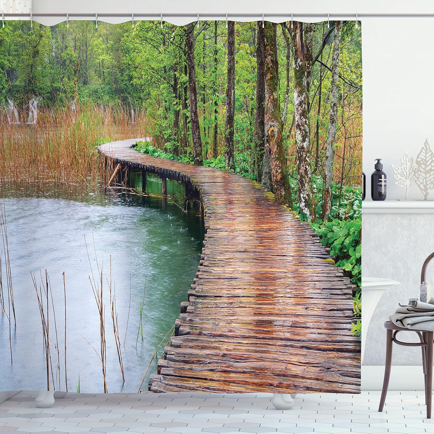 

48 Стиль Роскошные Серые Белые Мраморные Занавески Для Душа Геометрические Полосы Шторы Для Аксессуары Для Ванной Комнаты Набор Занавеска Для Ванной С Крючками Водонепроницаемые 150x180cm