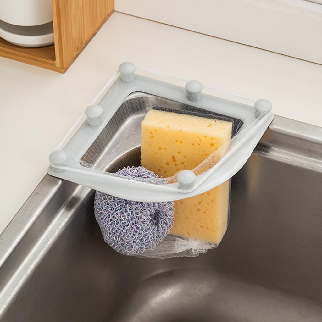 Kitchen Disposable Drained Garbage Bags Sink Filter Net Food Catcher for Utility Sinks Floor Drains