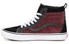 SK8 HI Mte Noir/Violet VN0A4BV7XKZ