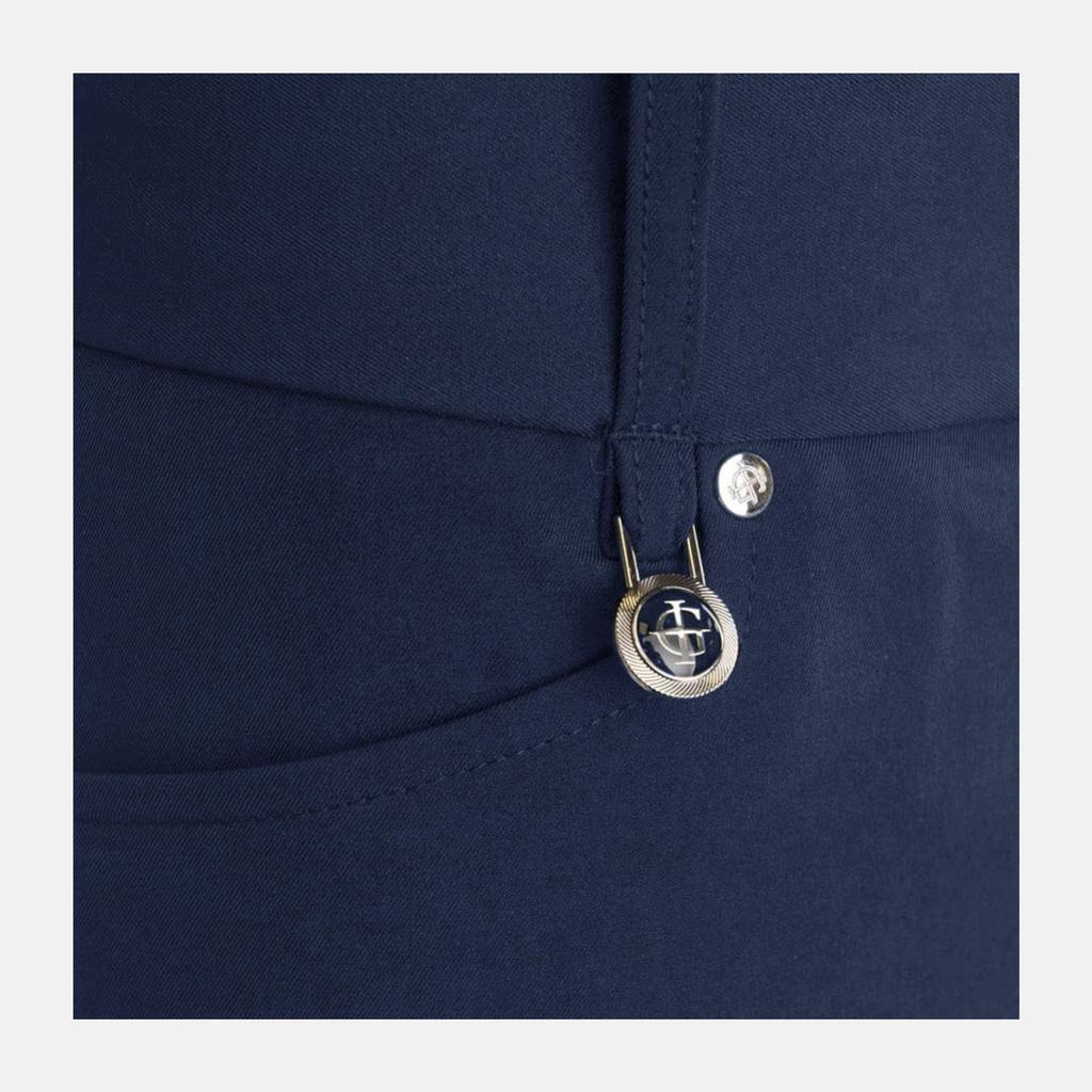 Island Green Stretch-Golfshorts für Damen