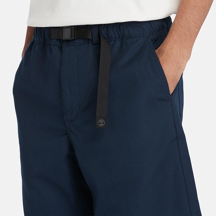 Timberland Ultraviolet Protection Casual Shorts Men Shorts Deep-Sapphire-Blue A6V9A-433