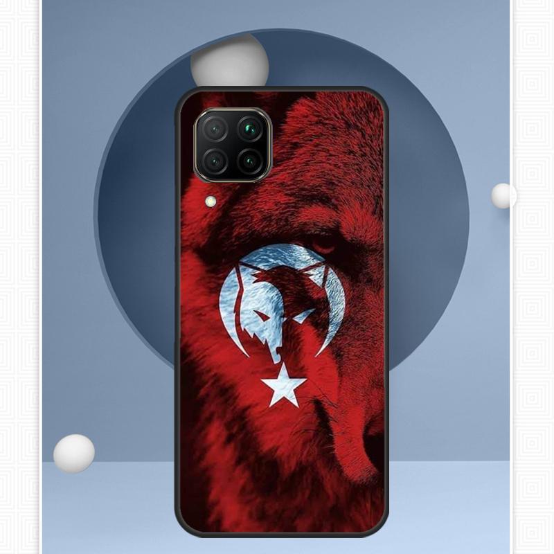 Turkey Turkish Flag For Huawei Nova Y72 Y90 Y61 Y91 Y60 Y70 12s 12i 11i 8i 9 10 SE P20 P40 Lite P60 P30 Pro Case
