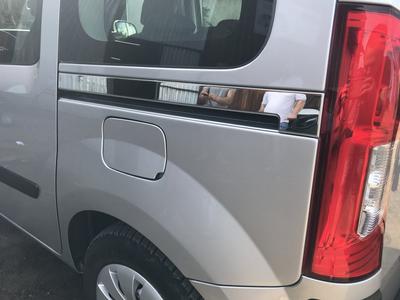 Sliding Door Molding (2 Pcs., Stainless Steel) for Renault Kangoo 2008-2020