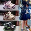 Children's High-top sneakers2026Autumn Stylish Running Shoes for Boys and Girls, Trendy Color-blocking Casual Shoes for Older Children