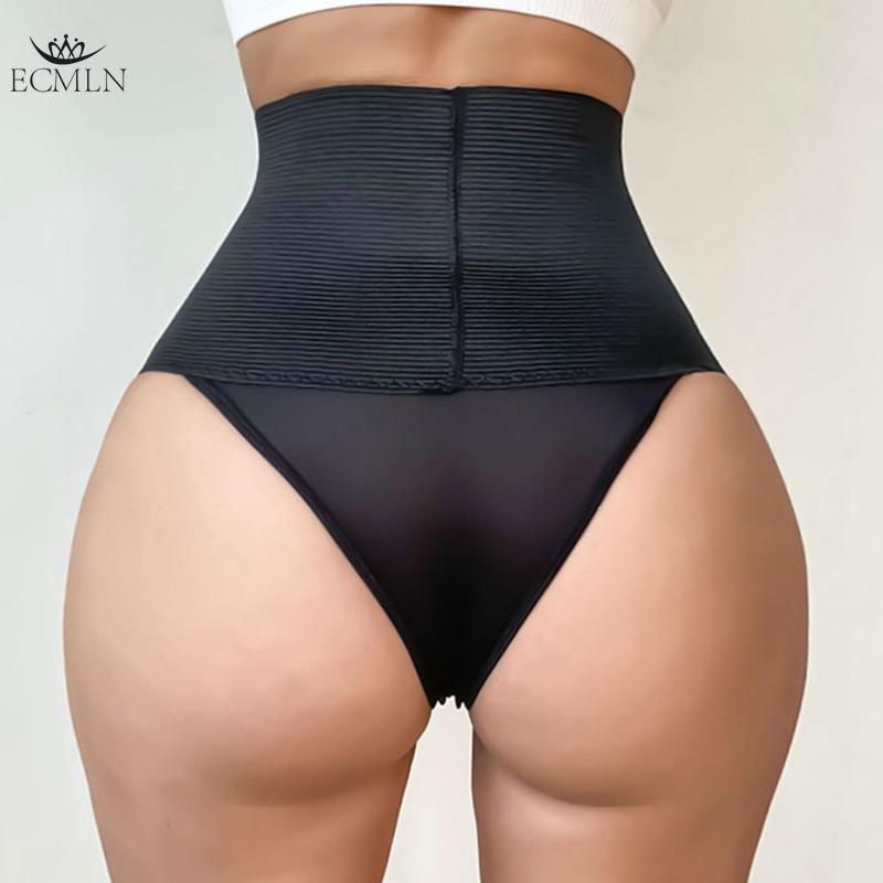 Dame Mageformende Bukser Rumpe Løftende Undertøy Høy midje G-streng Magekontroll Truser for Kvinner