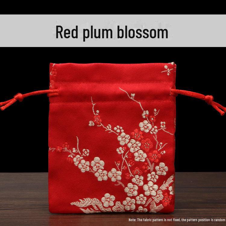 

«Подарочный мешочек с завязками из китайской парчи»