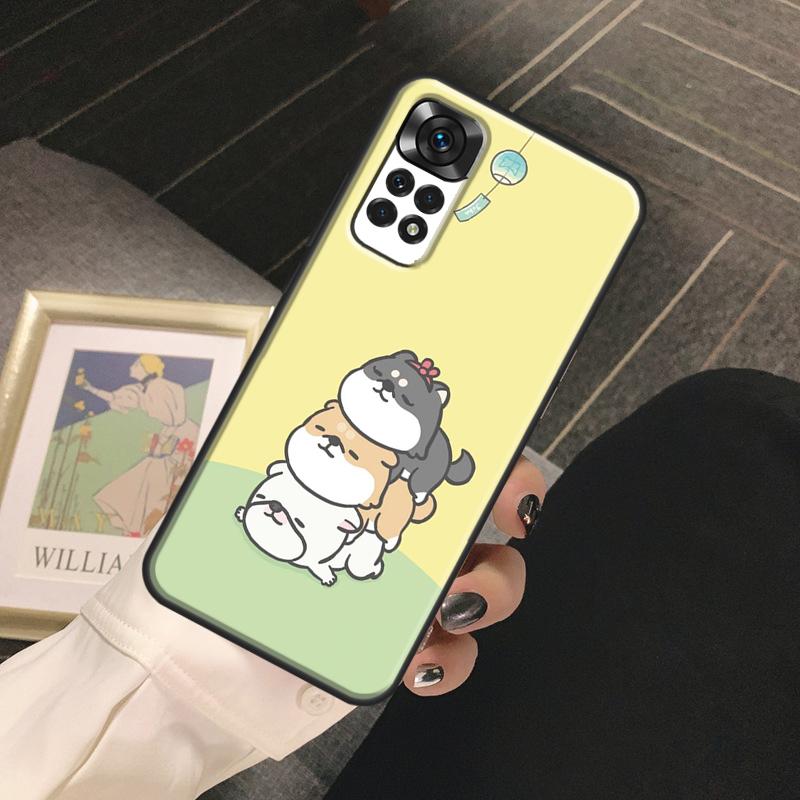 Cute Shiba Inu Funda For Xiaomi Redmi Note 14 9 10 11 12 13 Pro 9S 10S 11S 12S Redmi 13C 10C 12C 14C Case